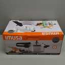 IMUSA 4.2 Quart Stovetop Aluminum Presure Cooker with safety valves for risk-free opening