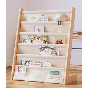 G&W Gruwald Kids Bookshelf, Book Shelf for Kids Rooms, Toddler Bookshelf, Book Rack for Kid (Wood, Medium)
