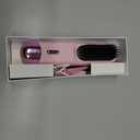 Go Brush Pro 2026 Hair Straightener Brush 300 Million Negative Ionic Portable Cordless Hair Straightener for Women with 4 Temps Fast Heating MCH Ceramic Coating Smooth Frizz - Free Hair Gift for Women