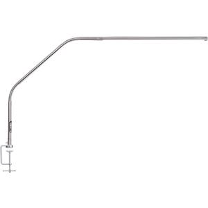 Daylight Slimline 4 LED Table Lamp in Brushed Steel - 6,000K, 3,200 Lux, 4 Brightness Levels, USB-C Charging Port, Anti-Glare Diffuser, Flexible Design, Art & Craft, Sewing, Nail Salon