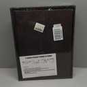 Storage Ottoman Foot Rest Stool, Foldable Leather Footstool Storage Bench With Thicker Foam Padded Seat. Foot Rest Under Desk for Living Room Bedroom 350 lbs, 17x13x13 in, Brown