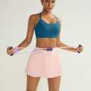 RUNNING GIRL Sports Bra for Women,Y Back Molded Cup Medium Impact Sports Bras with Sewn in Pads (X-Large, Deep Blue)