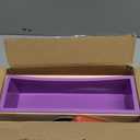 Loaf Soap Making Cutting Kit,Silicone Soap Making Liner Adjustable Wood Box with Stainless Steel Wavy+Straight Cutter for DIY Soap Making (Style2)