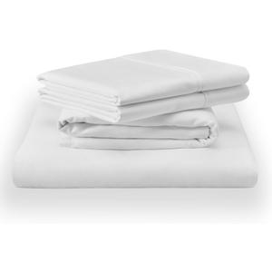 TEMPUR Classic Cotton Sheet Set White - King