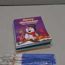 Watersay 24 Pcs Christmas Paint with Water Coloring Books Set with 24 Pcs Paintbrush Christmas Watercolor Coloring Books Nativity Coloring Books for Xmas Holiday Gifts(Christmas)