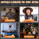 Spider Night Light with Remote Control, Spider Projector Wall Decor USB Powered Cute Spider Projector for Home, Unique Gifts