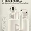 Acoustix True Écouteurs Stéréo Sans Fil, avec Étui de Charge, BLANC