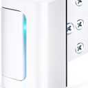 Home Security Door Reinforcement Lock - Child Proof High Security Door Lock Front Door Locks for Kids Safety Withstand 800 lbs Top Door Latch Lock Flip Door Guardian for Inward Swinging Inside Door