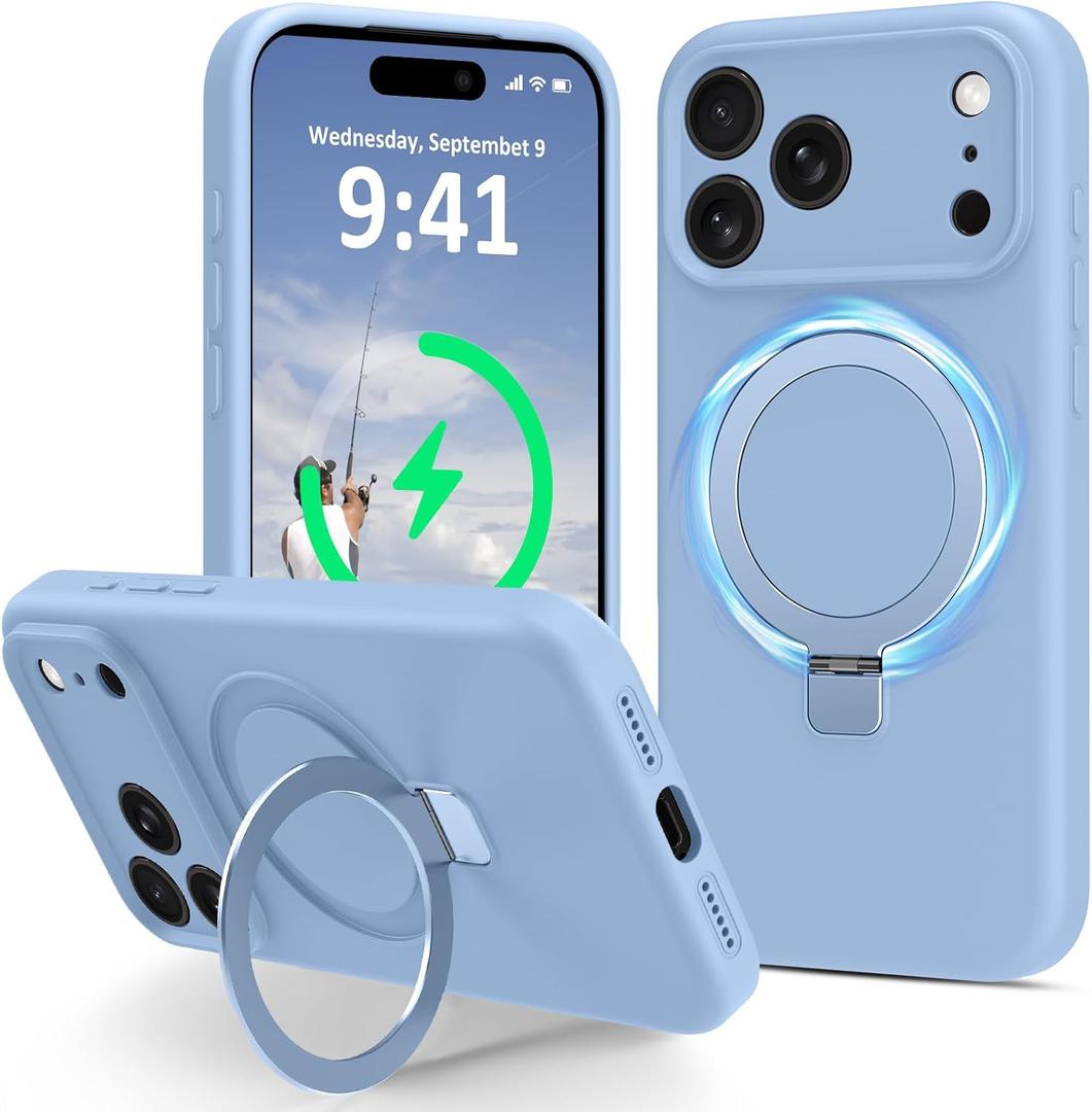 Compatible with iPhone 17 Pro Case, Dark Blue