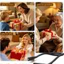 Neck Reading Light Book Lovers Gifts, Rechargeable 2000mAh 10-80Hrs Eye-friendly Wide Lamp Book Light, Birthday Mothers Day Gifts for Mom Wife Women Readers, Camping Knitting Crochet Accessories