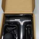 AYURA Massage Gun Deep Tissue, Muscle Massager Gun for Pain Relief, Percussion Massage Gun with 30 Speeds & 6 Heads, Portable Handheld Back Massage Gun for Athlets Men Women (Black)