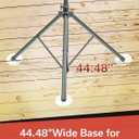 Hamilton KB715S Adjustable Speaker Stand, 44"–80" Height, Heavy-Duty Tripod for Stage and Studio, Black