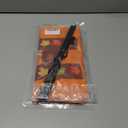 2 x OHOME Thanksgiving Decorations - GIVE THANKS Porch Banner | Fall Decor for Indoor Outdoor Outside - Friendsgiving Party Decorations Autumn Pumpkin Welcome Door Sign for Home Yard Wall (orange)