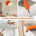 30ft High Reach Duster Kit with Extendable Pole,High Ceiling Duster Kit, 24 feet