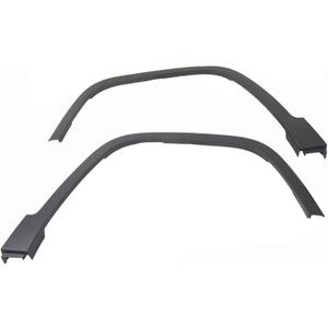 labwork 2Pcs Front Left and Right Fender-Flares Set Replacement for Chero-kee 2014-2017 Black 68210314AE 68210315AE CH1290111 CH1291111