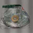 air compressorjumper hose 1/4" NPT Male x 20" Length 750F 450 PSI Both Sides Fittings Rotate Freely Flexible Whole body Stainless Steel Metal Hose