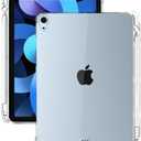 Tablet Clear Flexible Case for Apple iPad Air 4th 5th Gen 10.9" A2316 A2324 A2588 A2589(2020 2022 Release),TPU Soft Transparent Cover with Stylus Holder(for iPad Air 4/5 10.9" 2020/2022)