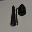 Dmyond Metal Detector Pinpointer, Professional Waterproof Handheld Pin Pointer Wand, Search Treasure Pinpointing Finder Probe with 9V Battery for Adults, Kids, Black