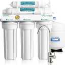 APEC Water ROES-50, 5-Stage Under Sink Reverse Osmosis System, 50 GPD | NSF Certified 372 & 58, Reduces 99% of Impurities, DIY Installation