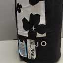 Kanjo Acupressure Mat and Pillow Set for Back Pain Relief & Neck Pain Relief, with Pressure Points for Muscle Pain Relief with Travel Bag - Black (Onyx)