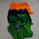 My Party Shirt Mermaid Man Spandex Costume - Adult Halloween Outfit - TV Show Cosplay Gift Deluxe Orange Suit & Accessories 
2XL Orange