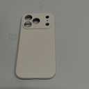 LOVE 3000 Designed for iPhone 17 Pro Case, Premium Silicone [Compatible with Magsafe][Soft Anti-Scratch Microfiber Lining] Shockproof Protective Phone Case for Men Women 6.3", Stone