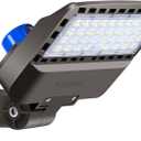 Juyace 150W led Flood Dusk to Dawn Outdoor Lighting Barn Light Commercial Wall Mounted Shoe Box Street Yard Security Area IP65 Waterproof 5000K 100-277 V | Outdoor Lighting, Security, Dusk to Dawn, Waterproof, led, Commercial, Street, Yard, Area, IP65