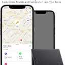 Wallet Tracker:2026 Tracker Card for iPhone & Apple Find My - Card Locator (2-Pack) for Keys, Wallet, & Bags, Long-Lasting Battery, Lost Mode & Alerts