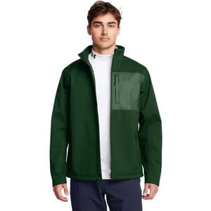 Under Armour Men's ColdGear Infrared Shield 2.0 Soft Shell, 301 Green, 3XL