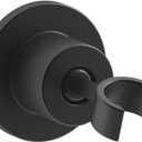 Kohler 975-BL Adjustable Wall-Mount Holder, Matte Black