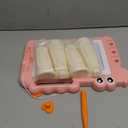 AiTuiTui Magnetic Drawing Board Toddler Toys with Legs for Girls, Color Sketch Writing Scribble Doodle Pad Travel Games, Educational Learning Kids Toys for Birthday or Valentine Gift (Pink)