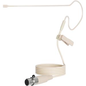 J K Pro Headset Headworn Single Earhook Microphone MIC-J S90 Compatible with Shure Wireless Transmitter