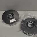 Creality 3D Printer Filament, PLA Filament 1.75mm Bundle for 3D Printing, Ender PLA Filament 3D Printers, No-Tangling, Strong Bonding & Overhang Performance, Accuracy +/- 0.02mm (Black & Grey 2 Pack)