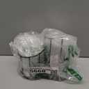 Luxspire Bathroom Cup Dispenser, 3-5oz Dixie Cup Dispenser, Metal Dixie Cup Holder, Disposable Paper Cup Holder for Bathroom, Cotton Pad Holder, Guest Bathroom Essentials, Black, 2 Pack