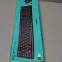 Logitech MK270 Wireless Keyboard and Mouse Combo for Windows, 2.4 GHz Wireless, Compact Mouse, 8 Multimedia and Shortcut Keys, 2-Year Battery Life, for PC, Laptop - Black