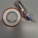 Boltigen 1/4 NPT In-line Ball Check Valve, Stainless Steel 316 One Way No Return Check Valve, High Pressure 6000PSI Spring Check Valve for Well, Pump, Tank, Backflow Prevention, Horizontal, Vertical