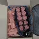 Milltrip 10Pcs Professional Electric Heated Roller Curling Set, Fast Heating Hair Styling Tool with 160C Thermostat, Travel Friendly (Upgraded Vibration Hot Compression)