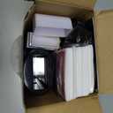 Digital Honey Wax Kit for Women's Hair Removal - Roll On Warmer with 2 Cartridges and 100 Wax Strips (Black)