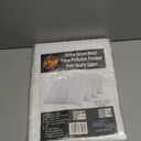 Set of 4 Pillow Protectors with Zipper Standard Size - 100% Resistant to Stains, Dust & Dirt - Washable Covers for Increased Pillow Lifespan