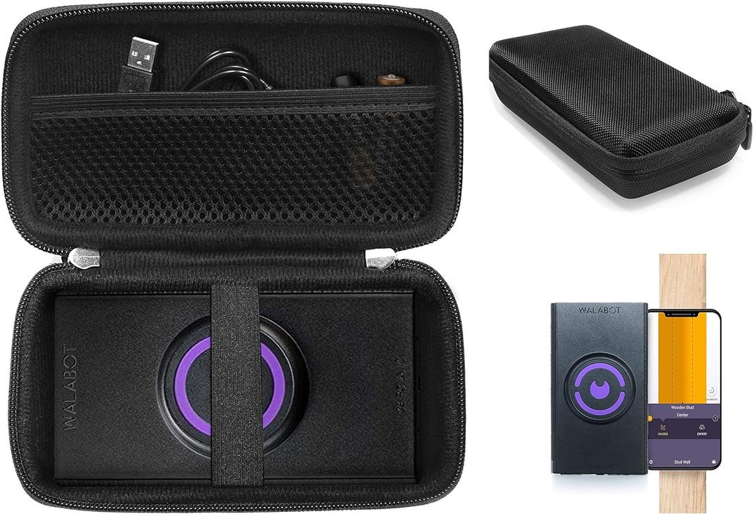 CaseSack Case compatible with WALABOT DIY 2 - Advanced Stud Finder and Wall Scanner, Walabot PRO -Programmable 3D Imaging Sensor, DIY Plus X, Walabot DIY -In-Wall Imager