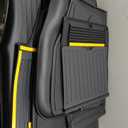 Floor Mats Set for Chrysler Pacifica 2017-2025 2026 7/8 Seats(Only Gas), Fit Voyager 2020-2025, All Weather TPE Backrest Mat Cargo Liner Accessories for Pacifica Touring Series & Select