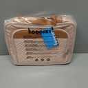 Travel Hanging Toiletry Bag for Women, Extra Large Makeup Bag, Holds Full-Size Shampoo, with Jewelry Organizer Compartment, Waterproof Cosmetic Bag, Toiletries Kit Set with Trolley Belt, Baby Pink (EXP 07/08/26)