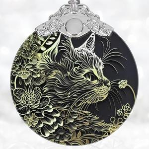 Christmas Decorations Ornaments, Stained Glass Ornament, Christmas Tree Ornaments, 2025 Gift Ornament, Xmas Gift for Friend Family Coworker - Persian Cat