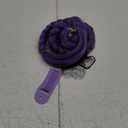 Honcloud Long Purple Braided Cosplay Wig Dress up Accessories with Clips for HalloweenOnly Braid