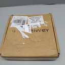 Drink Table, Small Pedestal Side Table, Round Cocktail Table, Circle Accent End Table with Metal Base, for Small Spaces (1, White Marble)