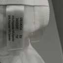 DHX Women's Strapless Bandeau Bra with Clear Straps Multiway Removable Pads Plus Size Bras for Large Bust Full Coverage,White,34F