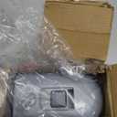 Retractable Baby Gate for Stairs, 55" Wide Mesh Dog Gate Indoor, 34" Tall Child Gate for Doorways, Hallways, Deck, Indoor Outdoor Pet Baby Safety Essentials for Home, Grey (Gray)