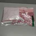 Ombre Sheer Curtains Pink 54 Inches Length for Bedroom Living Room, Chiffon Crinkle Semi Sheer Short Curtain Panels Light Filtering Not See Through for Laundry Room, Grommet Top, 52" W