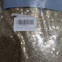 120 Inch Round Champagne Sequin Tablecloth, Metallic Glitter Sparkle Table Cover for Banquet Dining Table or Overlay, Sequin Fabric Table Cloths for Wedding Birthday Party Decorations