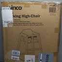 Winco Unassembled Wooden High Chair, Natural,Tan, Medium